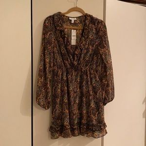 Top shop lined dress. MIDI length